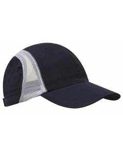 Micro Fibre & Mesh Sports Cap with Reflective Trim